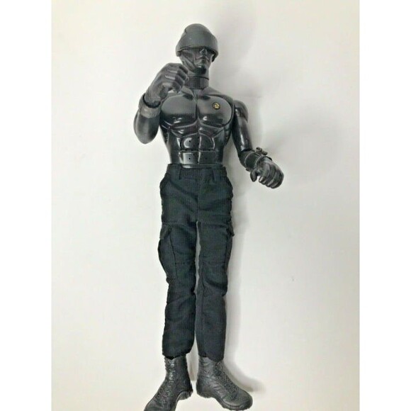 G.I. Joe Snake Eyes Action Figure w/ Boots & Pants Punch/Sound TESTED/WORKING - Picture 1 of 6